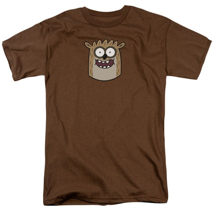 The Regular Show Rigby Mens T Shirt Coffee Officially Licensed