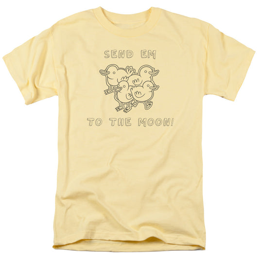 Regular Show Baby Ducks Mens T Shirt Yellow Officially Licensed