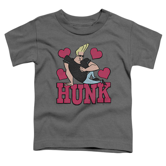 Johnny Bravo Hunk Toddler Kids Youth T Shirt Charcoal Officially Licensed