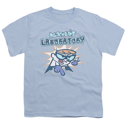 Dexters Laboratory What Do You Want Kids Youth T Shirt Light Blue Officially Licensed
