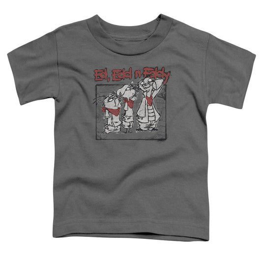 Ed Edd N Eddy Stand by Me Toddler Kids Youth T Shirt Charcoal Officially Licensed