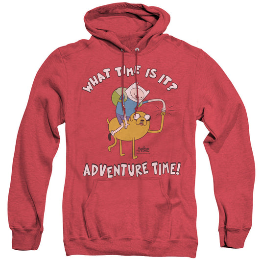 Adventure Time Ride Bump Mens Heather Hoodie Red Officially Licensed