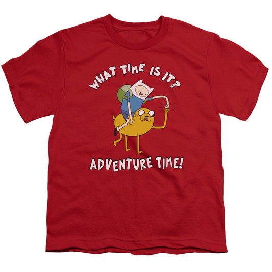 Adventure Time Ride Bump Kids Youth T Shirt Red Officially Licensed