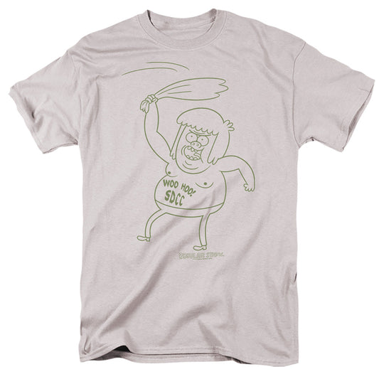 Regular Show Sdcc 2013 Muscle Man - S S Adult 18 1 - Silver - Sm