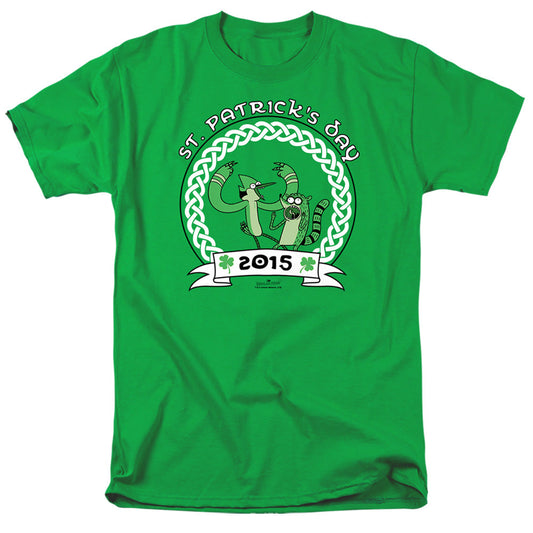 Regular Show St Pats 2014-S S Adult 18 1 - Kelly Green - 4X