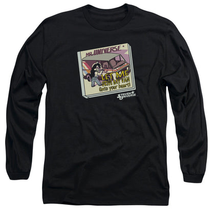Steven Universe Mr. Universe Mens Long Sleeve Shirt Black Officially Licensed