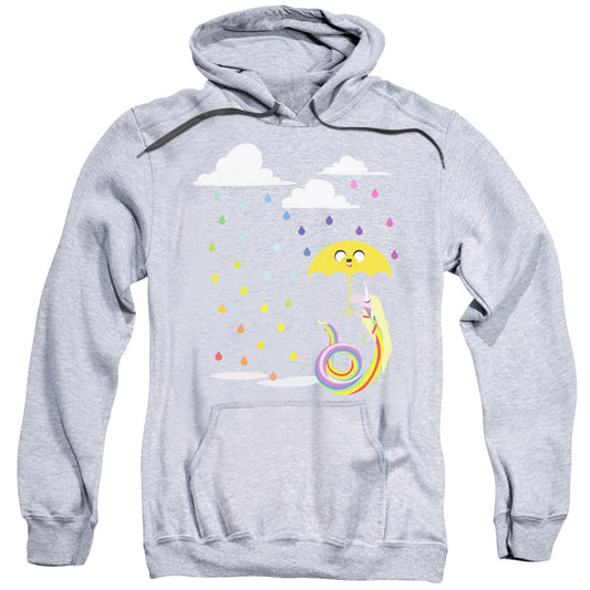 Adventure Time Lady In The Rain Mens Hoodie Athletic Heather Officially Licensed