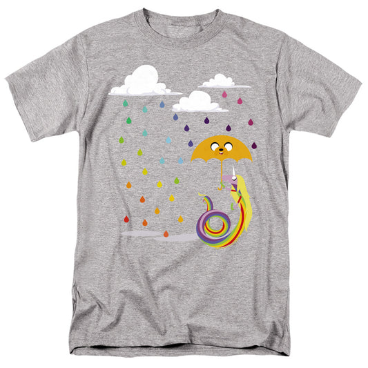 Adventure Time Lady In The Rain Mens T Shirt Athletic Heather Officially Licensed