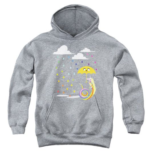 Adventure Time Lady in the Rain Kids Youth Hoodie Athletic Heather Officially Licensed