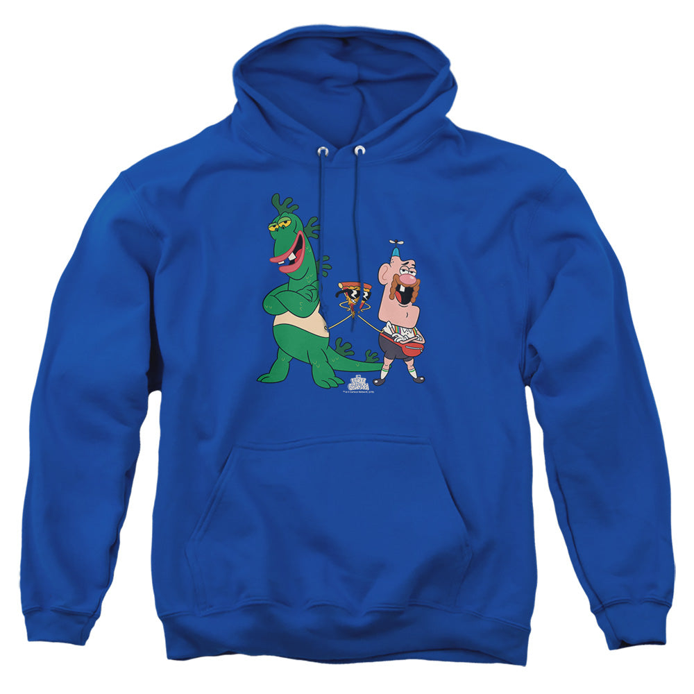 Uncle Grandpa The Guys Mens Hoodie Royal Officially Licensed