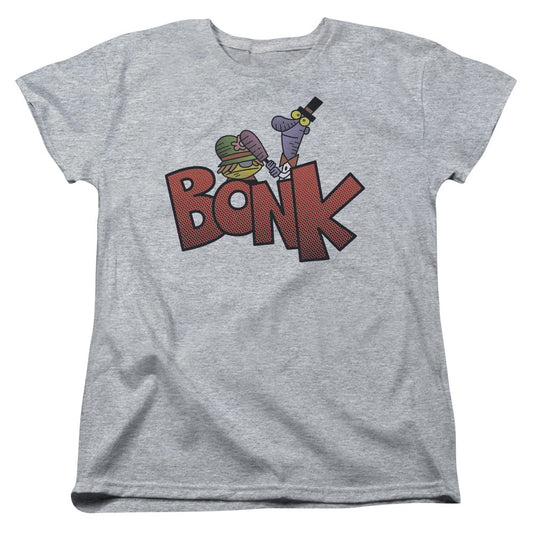Dexters Laboratory Bonk Womens T Shirt Athletic Heather Officially Licensed