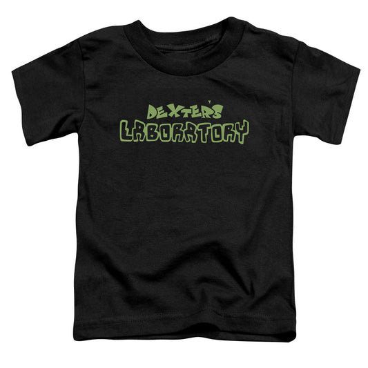 Dexters Laboratory Dexters Logo Toddler Kids Youth T Shirt Black Officially Licensed