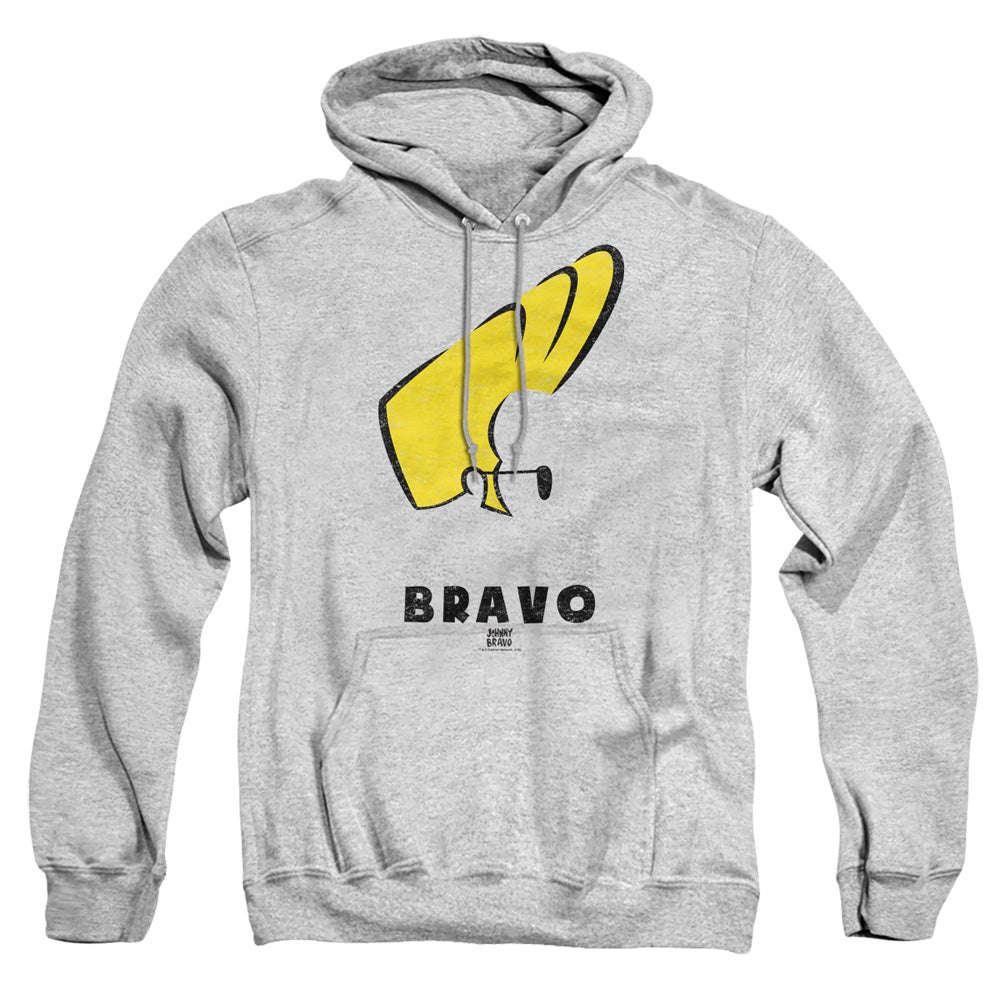 Johnny Bravo Johnny Hair Mens Hoodie Athletic Heather Officially Licensed