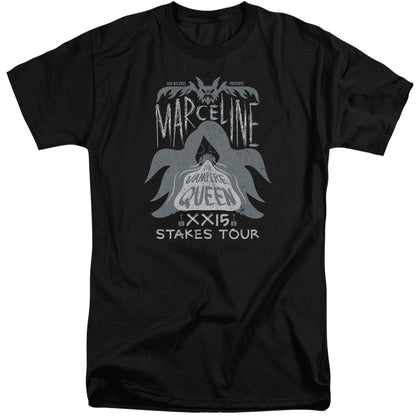 Adventure Time Marceline Concert Mens Tall T Shirt Black Officially Licensed