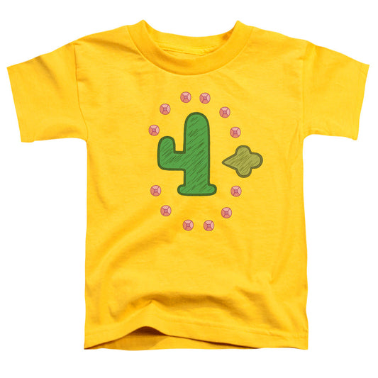 Clarence Freedom Cactus Toddler Kids Youth T Shirt Yellow Officially Licensed