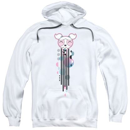Powerpuff Girls Bubbles Streak Mens Hoodie White Officially Licensed