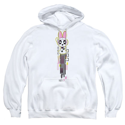 Powerpuff Girls Blossom Streak Mens Hoodie White Officially Licensed