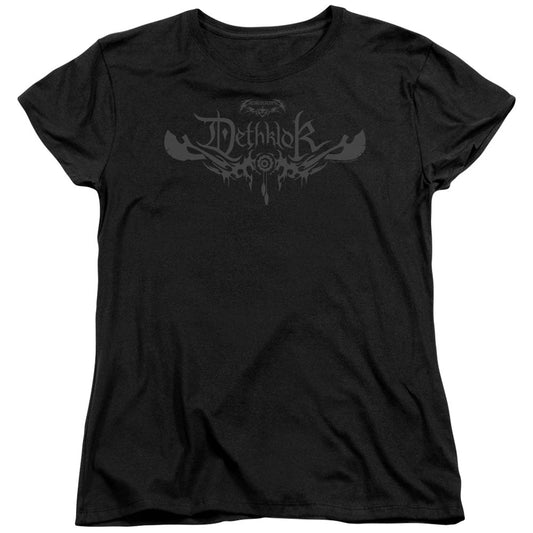 Metalocalypse Dethklok Logo Womens T Shirt Black Officially Licensed