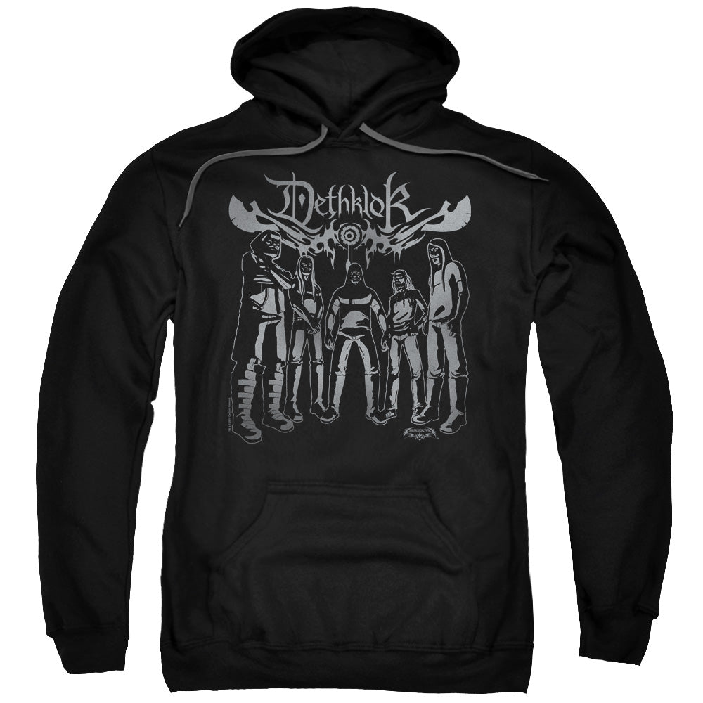 Metalocalypse Dethklok Band Mens Hoodie Black Officially Licensed