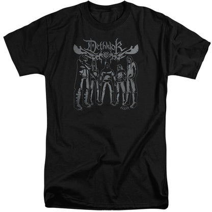 Metalocalypse Dethklok Band Mens Tall T Shirt Black Officially Licensed