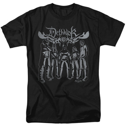 Metalocalypse Dethklok Band Mens T Shirt Black Officially Licensed