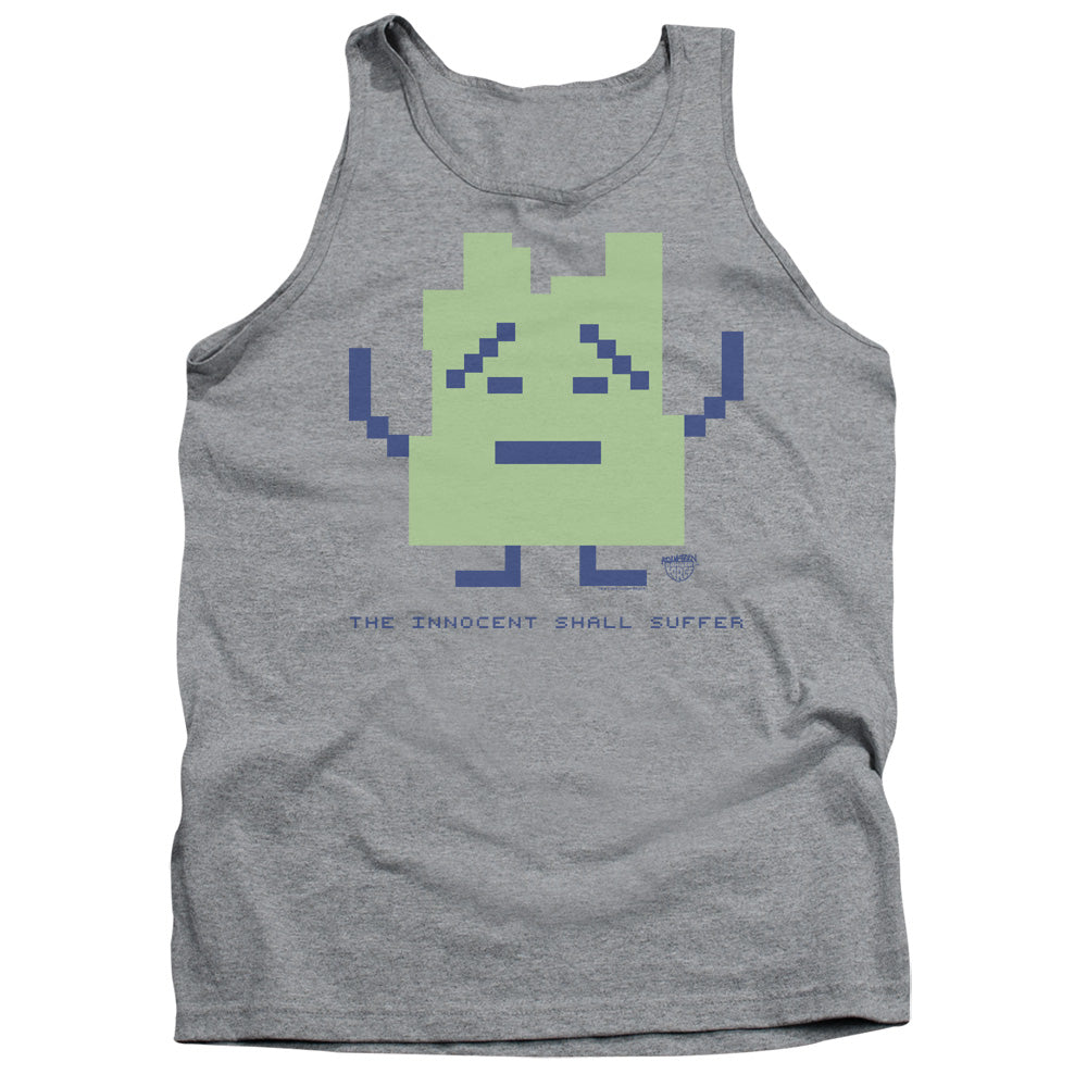 Aqua Teen Hunger Force Inignokt Mens Tank Top Shirt Athletic Heather Officially Licensed