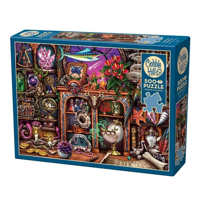 Cabinet of Curiosities 500 Piece Jigsaw Puzzle Cobble Hill