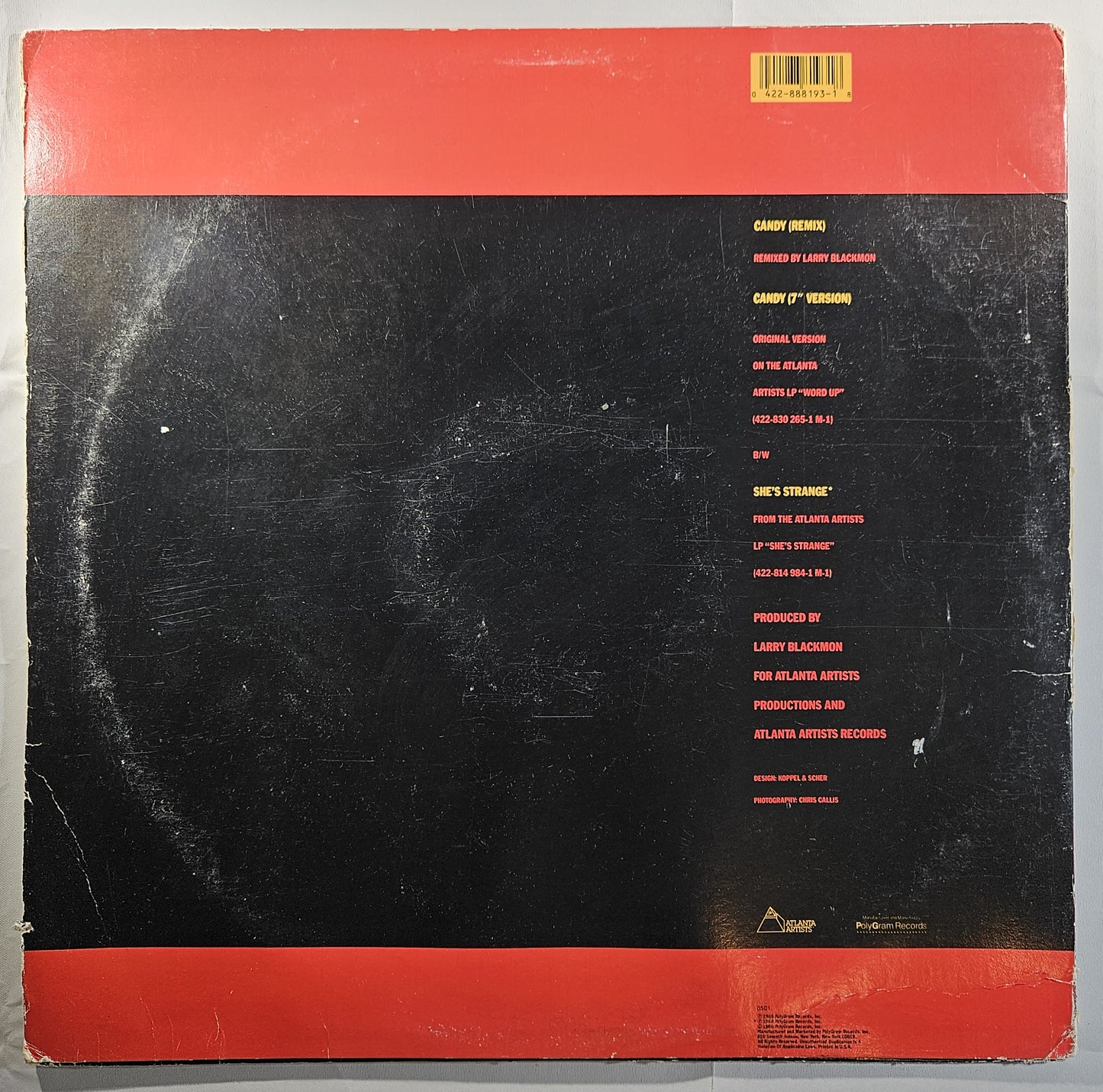 Cameo - Candy [1986 Used Vinyl Record 12" Single] [B]