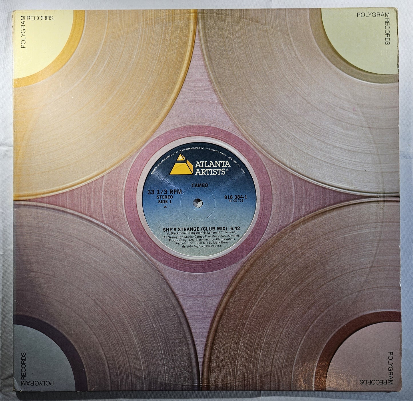 Cameo - She's Strange [1984 Compton Pressing] [Used Vinyl Record 12" Single]