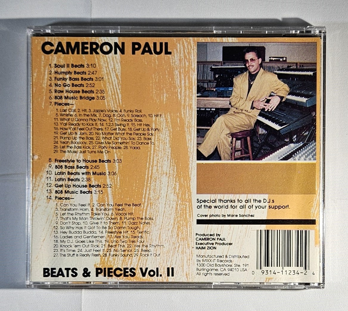 Cameron Paul - Beats & Pieces Vol. 2 (The Ultimate DJ Weapon) [1990 Used CD]