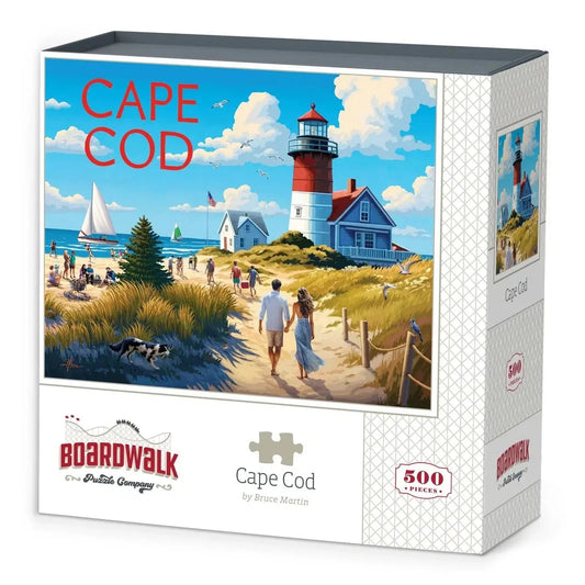 Cape Cod 500 Piece Jigsaw Puzzle Boardwalk