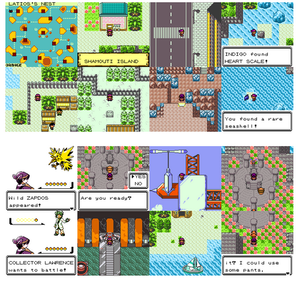 Pokemon Orange GBC ROM Hack Video Game Custom Gameboy Color
