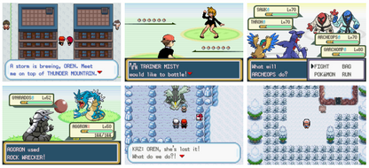 Pokemon Dark Rising GBA ROM Hack Video Game Boy Advance