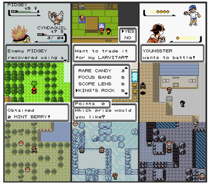 Pokemon Pyrite GBC ROM Hack Video Game Custom Gameboy Color