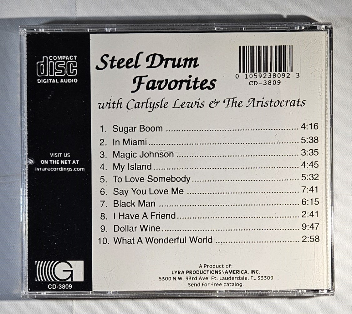 Carlysle Lewis & The Aristocrats - Steel Drum Favorites [1995 Used CD]