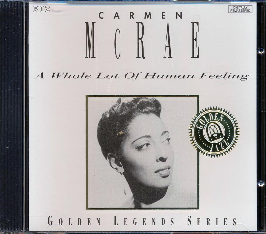Carmen McRae - A Whole Lot of Human Feeling [1993 Reissue Remastered] [New CD]