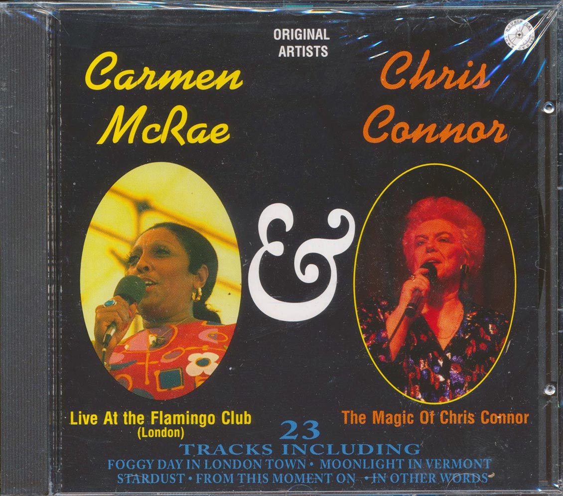 Carmen McRae - Live At The Flamingo Club, Chris Connor - The Magic of Chris Connor [1994 New CD]