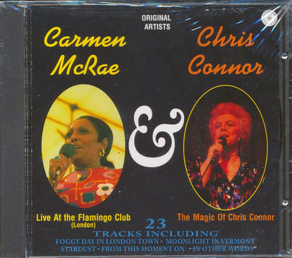 Carmen McRae - Live At The Flamingo Club, Chris Connor - The Magic of Chris Connor [1994 New CD]