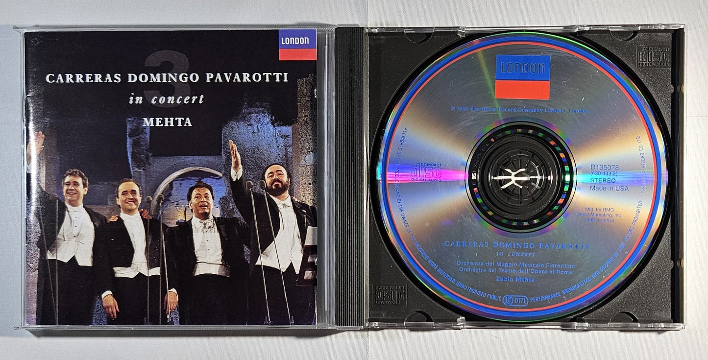 Carreras, Domingo, Pavarotti - In Concert [Reissue Club Edition] [Used CD]