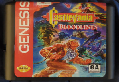 Sega Genesis Mega Drive Video Game Cartridges