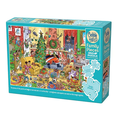 Catching Santa 350 Piece Family Jigsaw Puzzle Cobble Hill