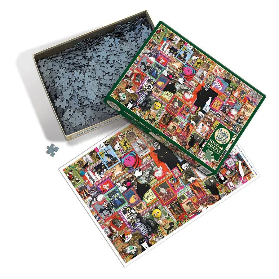 Catsville 1000 Piece Jigsaw Puzzle Cobble Hill