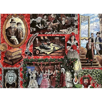 Charles Dickens 1000 Piece Jigsaw Puzzle Gibsons