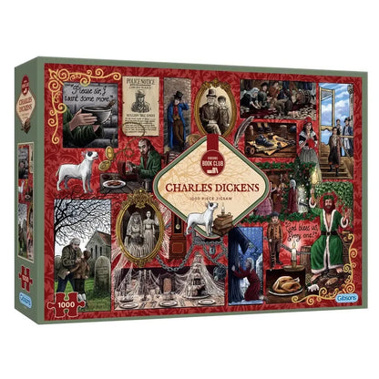 Charles Dickens 1000 Piece Jigsaw Puzzle Gibsons