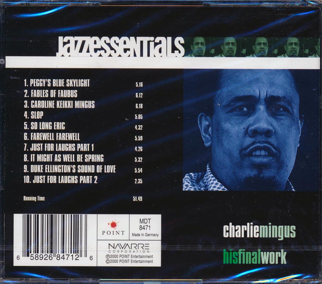 Charlie Mingus - His Final Work [2000 Reissue] [New CD]