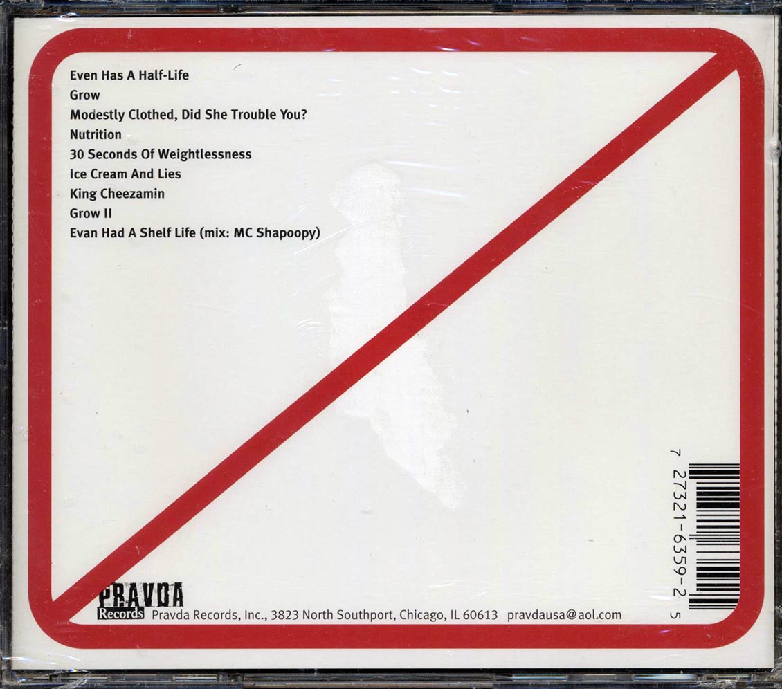 Cheer-Accident - Not a Food [1996 New CD]