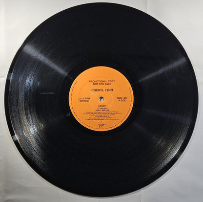 Cheryl Lynn - Upset! [1989 Promo] [Used Vinyl Record 12" Single]