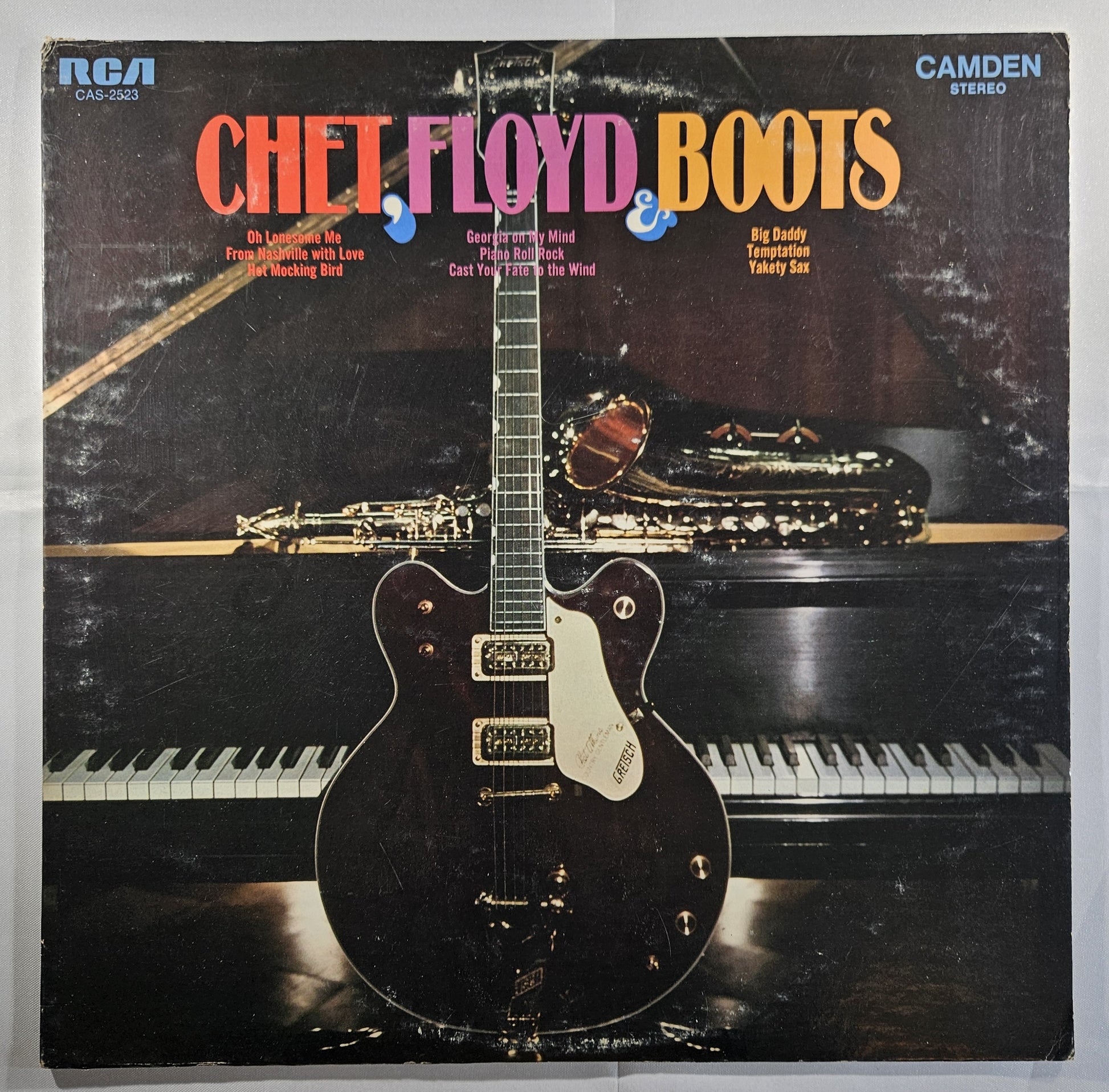 Chate Atkins, Floyd Cramer, Boots Randolf - Chet, Floyd & Boots [1971 Compilation] [Used Vinyl Record LP]