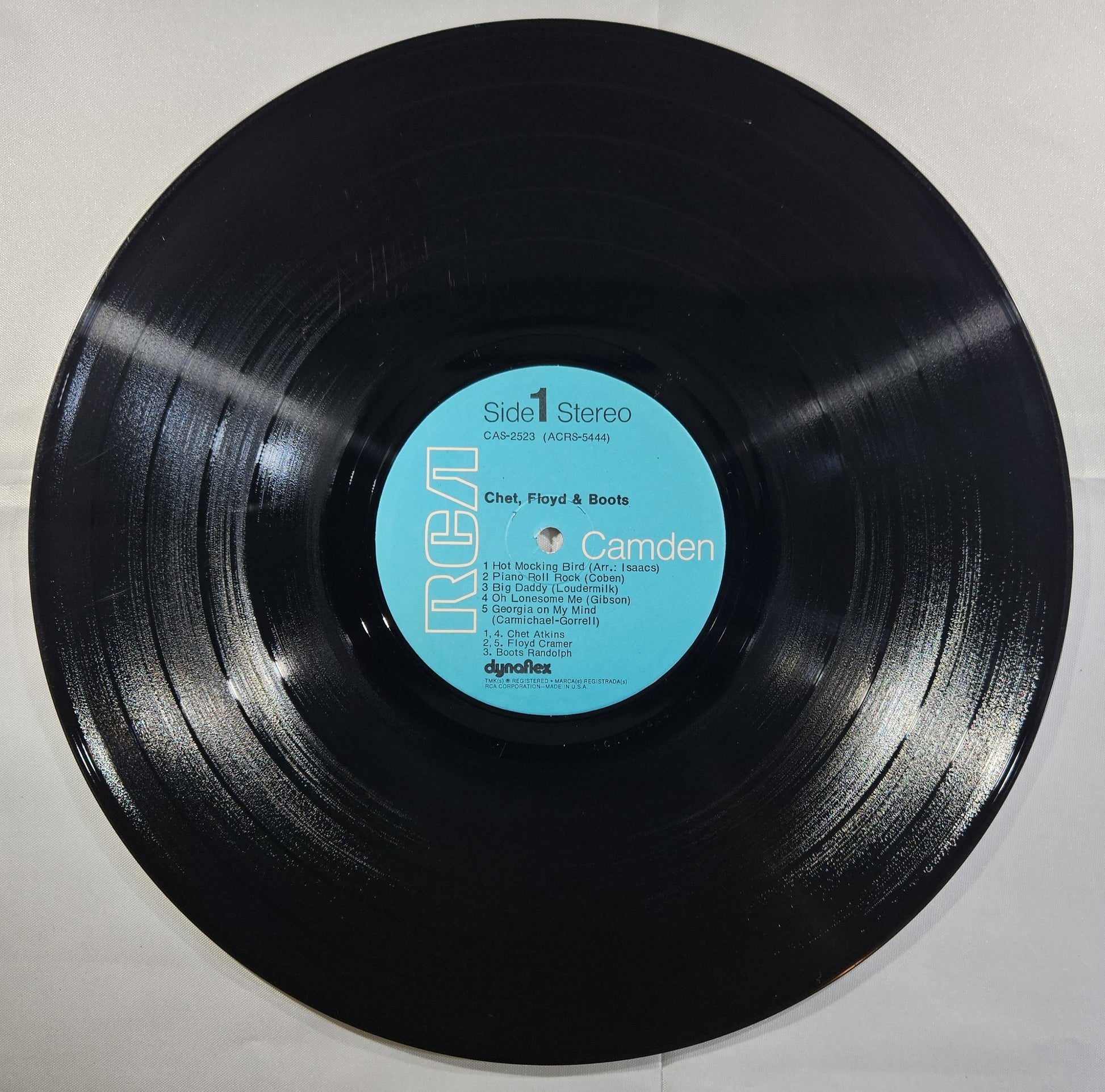 Chate Atkins, Floyd Cramer, Boots Randolf - Chet, Floyd & Boots [1971 Compilation] [Used Vinyl Record LP]