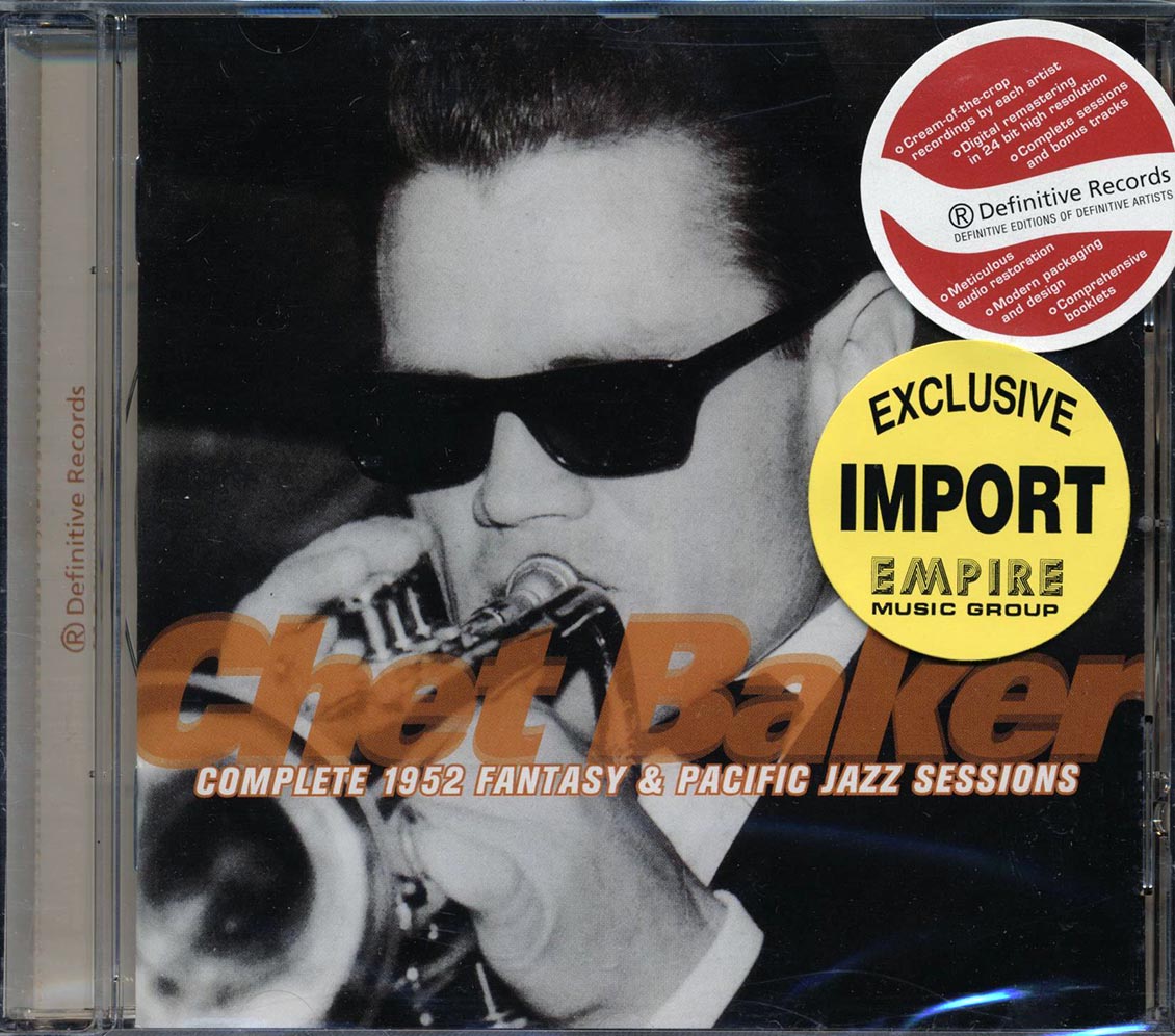 Chet Baker - Complete 1952 Fantasy & Pacific Jazz Sessions [2002 New CD]